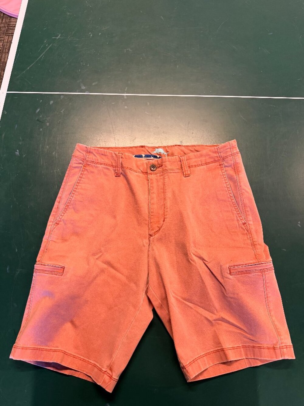 Tommy Bahama Men’s Coral Stretch Tencel Cargo Shorts Size 32